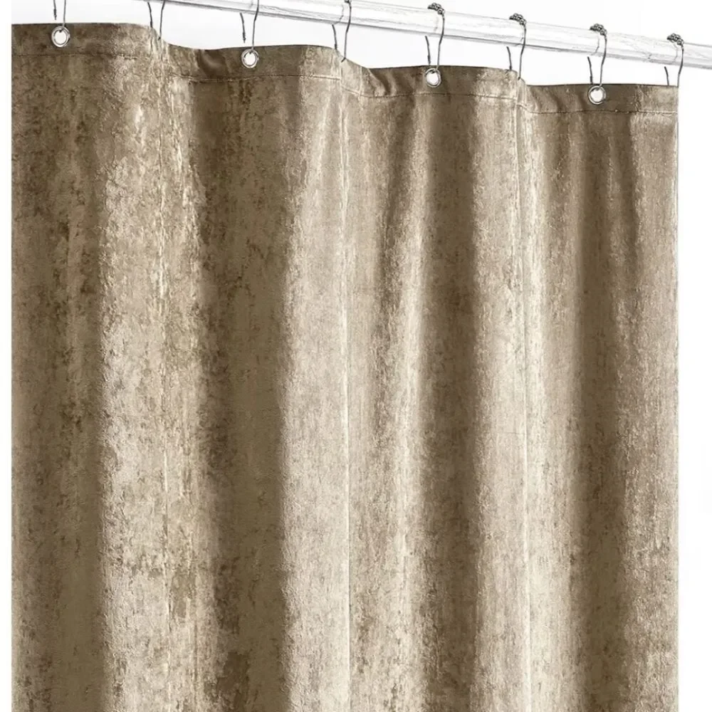 Elegant Tan Shower Curtain